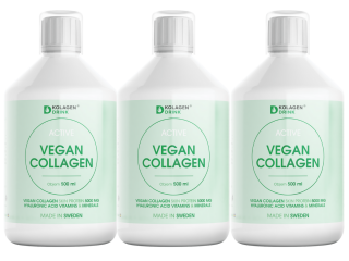 60-dňový program KolagenDrink Active Vegan Collagen 3 x 500 ml