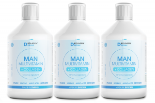 99-dňový program MAN multivitamín pre mužov s kolagénom 3 x 500 ML
