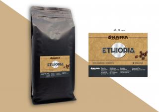 KAFFA Coffee Ethiopia zrnková káva 1 kg