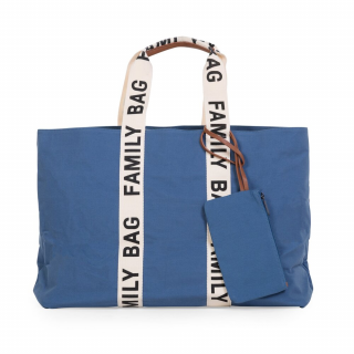 Cestovná taška Childhome - Family Bag Canvas Indigo