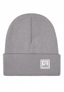 Čiapka I Love Milk - Beanie Grey