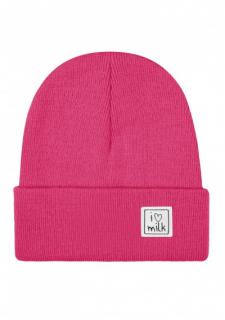 Čiapka I Love Milk - Beanie Magenta