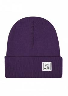 Čiapka I Love Milk - Beanie Purple