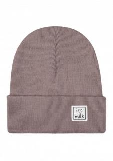 Čiapka I Love Milk - Beanie Taupe