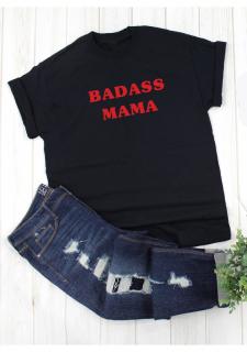 Dámske tričko Mosquito - Badass Mama Farba: Biela, Veľkosť: L