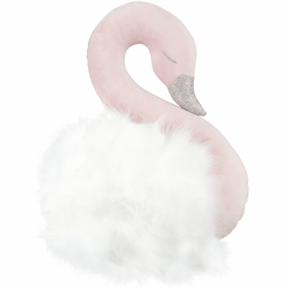 Dekorácia labuť Cotton&Sweets - Powder Pink and White