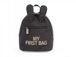 Detský ruksak Childhome - My First Bag Black