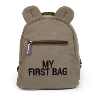 Detský ruksak Childhome - My First Bag Canvas Khaki