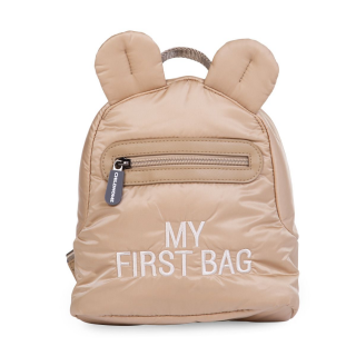 Detský ruksak Childhome - My First Bag Puffered Beige