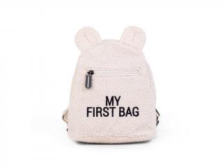 Detský ruksak Childhome - My First Bag Teddy Off White