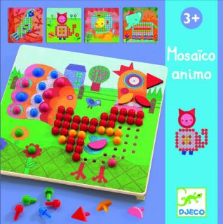 Kolíčková mozaika Djeco - Animo