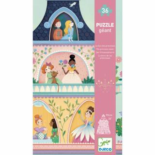 Obrovské puzzle Djeco - Veža princezien