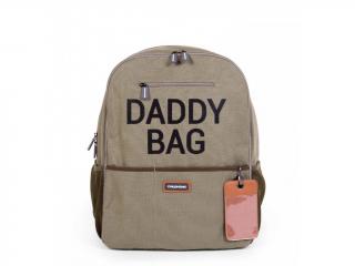Prebaľovací ruksak Childhome - Daddy Bag Canvas Khaki