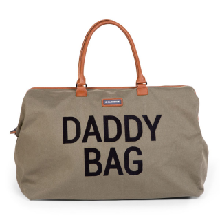 Prebaľovacia taška Childhome - Daddy Bag Big Canvas Khaki