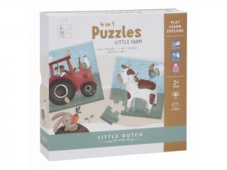 Puzzle 4v1 Little Dutch - Farma