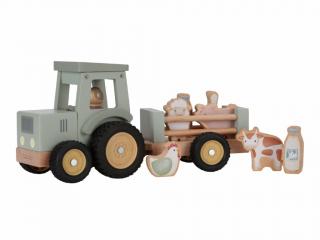 Traktor s prívesom Little Dutch - Farma