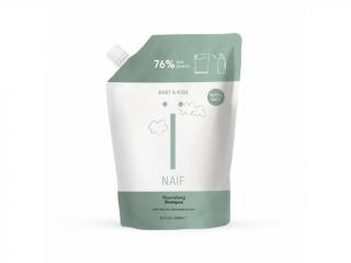 Vyživujúci šampón pre bábätká a deti prírodný NAIF - náhradná náplň 500 ml
