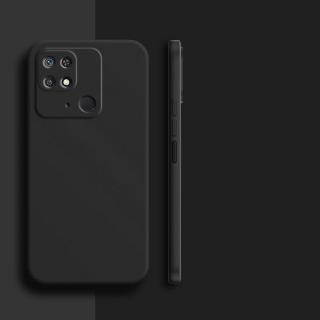 farebný Silikónový obal na Xiaomi Redmi 10C Barva: Čierná
