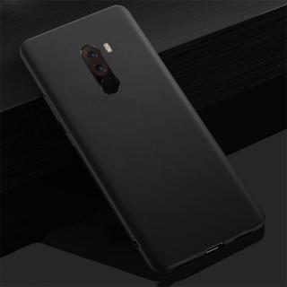 Farevný silikónový obal na Xiaomi Pocophone F1 Barva: Černá