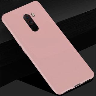 Farevný silikónový obal na Xiaomi Pocophone F1 Barva: Růžová