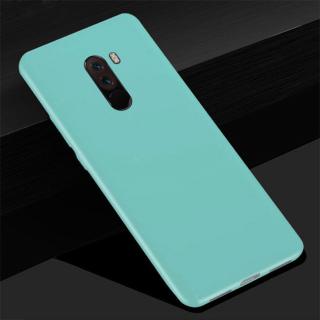 Farevný silikónový obal na Xiaomi Pocophone F1 Modrá: Světle modrá