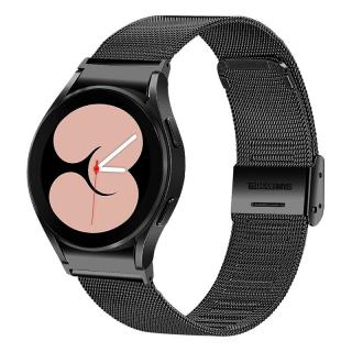 Kovový opasok na hodinky Samsung Galaxy Watch 4/5/6 Barva: Čierna
