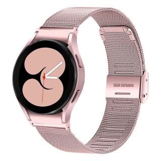 Kovový opasok na hodinky Samsung Galaxy Watch 4/5/6 Barva: Růžová