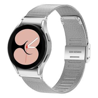 Kovový opasok na hodinky Samsung Galaxy Watch 4/5/6 Barva: Stříbrná