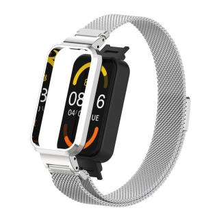 Kovový set na Xiaomi Smart Band 8 Active Barva: Strieborná