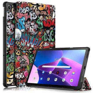 Luxusné puzdro LENOVO TAB M10 3gen - PLUS s potiskem možnosti: var3 - grafity