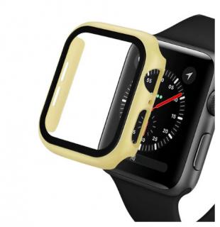 Luxusné puzdro na hodinky pro Apple Watch 5 - 40mm Barva: Žlutá