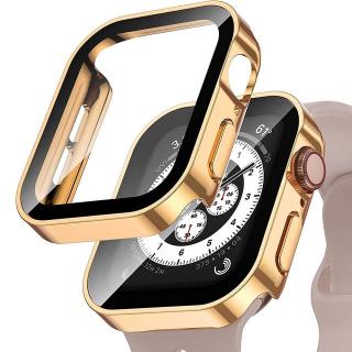 Luxusní obal na Apple Watch Serie 7 / 8 - 41 mm Barva: Černo-zlatá