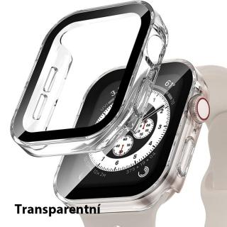 Luxusní obal na Apple Watch Serie 7 / 8 - 41 mm Barva: Transparentní