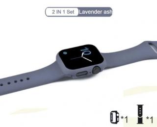 Luxusní set na hodinky pro Apple Watch 5 - 44mm Barva: Levandulová