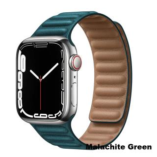 Magnetický Opasok na hodinky Apple Watch 38,40,41 mm možnosti: Malachite Green