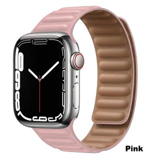 Magnetický Opasok na hodinky Apple Watch 38,40,41 mm možnosti: Pink