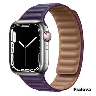 Magnetický Opasok na hodinky Apple Watch 38,40,41 mm možnosti: Purple