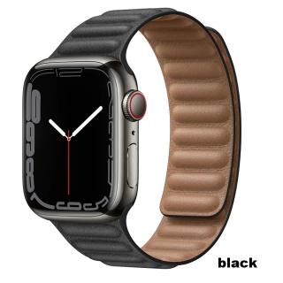 Magnetický Opasok na hodinky Apple Watch 42, 44, 45 mm možnosti: Black