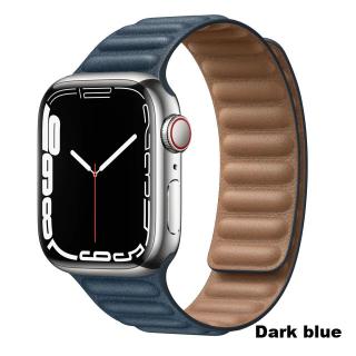 Magnetický Opasok na hodinky Apple Watch 42, 44, 45 mm možnosti: Dark blue