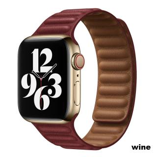 Magnetický Opasok na hodinky Apple Watch 42, 44, 45 mm možnosti: Wine