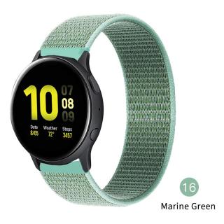 Nylonový opasok na hodinky 22 mm - řemínek Varianta: Marine green 16