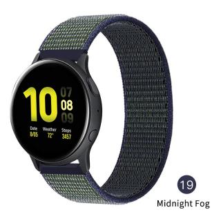 Nylonový opasok na hodinky 22 mm - řemínek Varianta: Midnight Fog 19