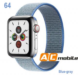 Nylonový pásek pro APPLE WATCH 38/40/41 mm možnosti: Blue-gray