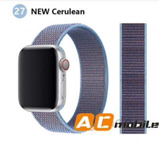 Nylonový pásek pro APPLE WATCH 38/40/41 mm možnosti: NEW Cerulean