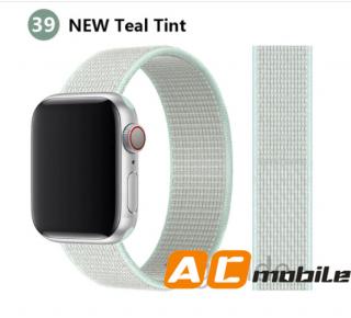 Nylonový pásek pro APPLE WATCH 42/44/45 mm možnosti: NEW Teal Tint