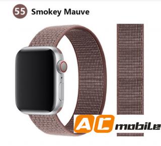 Nylonový pásek pro APPLE WATCH 42/44/45 mm možnosti: Smokey Mauve