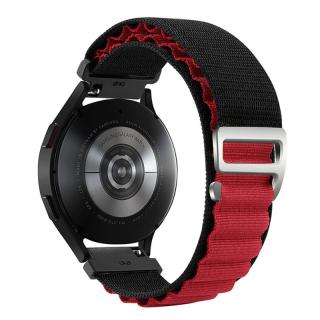 Opasok na hodinky Alpine Loop correa 22 mm Barva: Černo červená