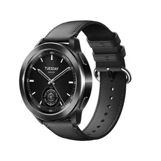 Originálny kožený opasok na Xiaomi Watch S3 Barva: Čierna