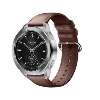 Originálny kožený opasok na Xiaomi Watch S3 Barva: Hnědá