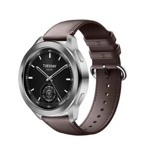 Originálny kožený opasok na Xiaomi Watch S3 Barva: Kávová